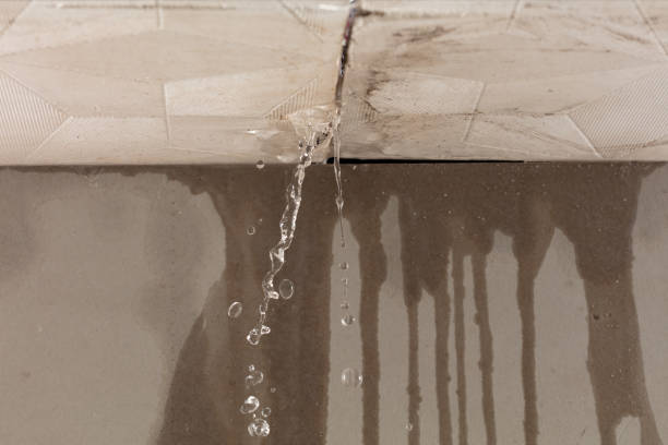 Professional Flood Damage Cleanup technician working in Hamler, OH